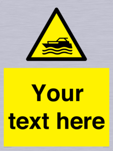 Custom Warning motorised watercraft